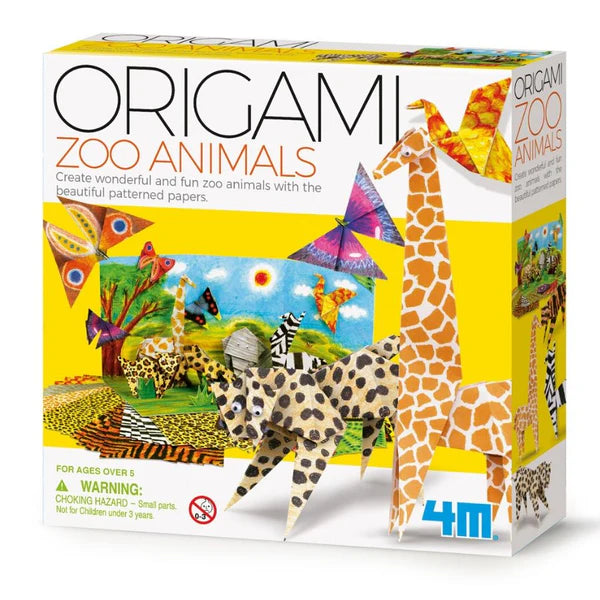Origami Animales Zoo. 5+