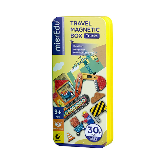 Caja Magnetica Viajes - Camiones. 3+