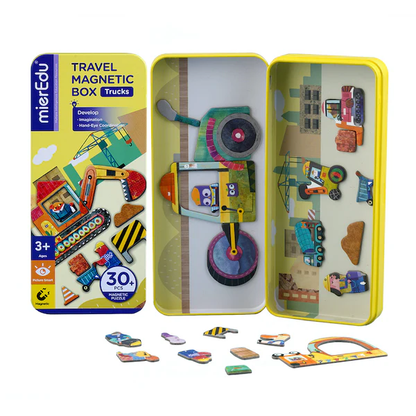Caja Magnetica Viajes - Camiones. 3+