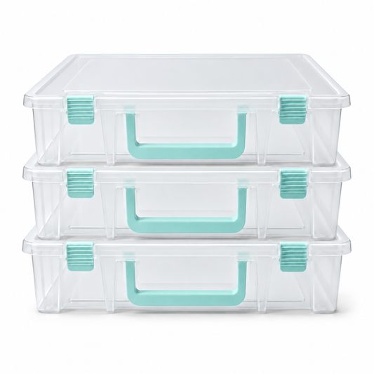 Pack: 3X Caja Organizadora Maletín 39 x 35 (3 unid)