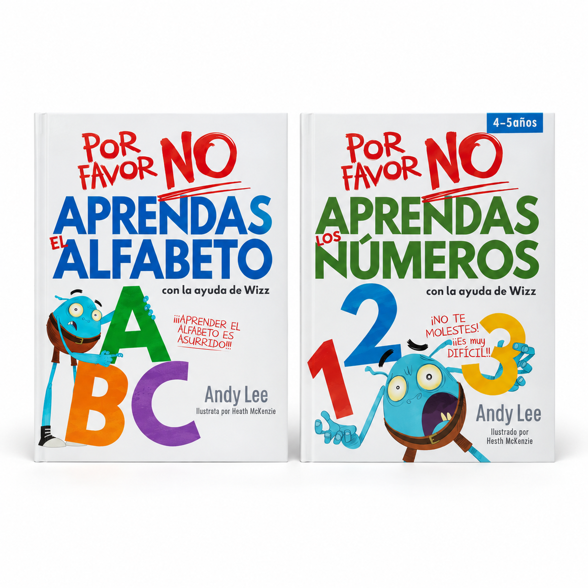 Pack: No aprendas Números & Abecedario (4-5 años)