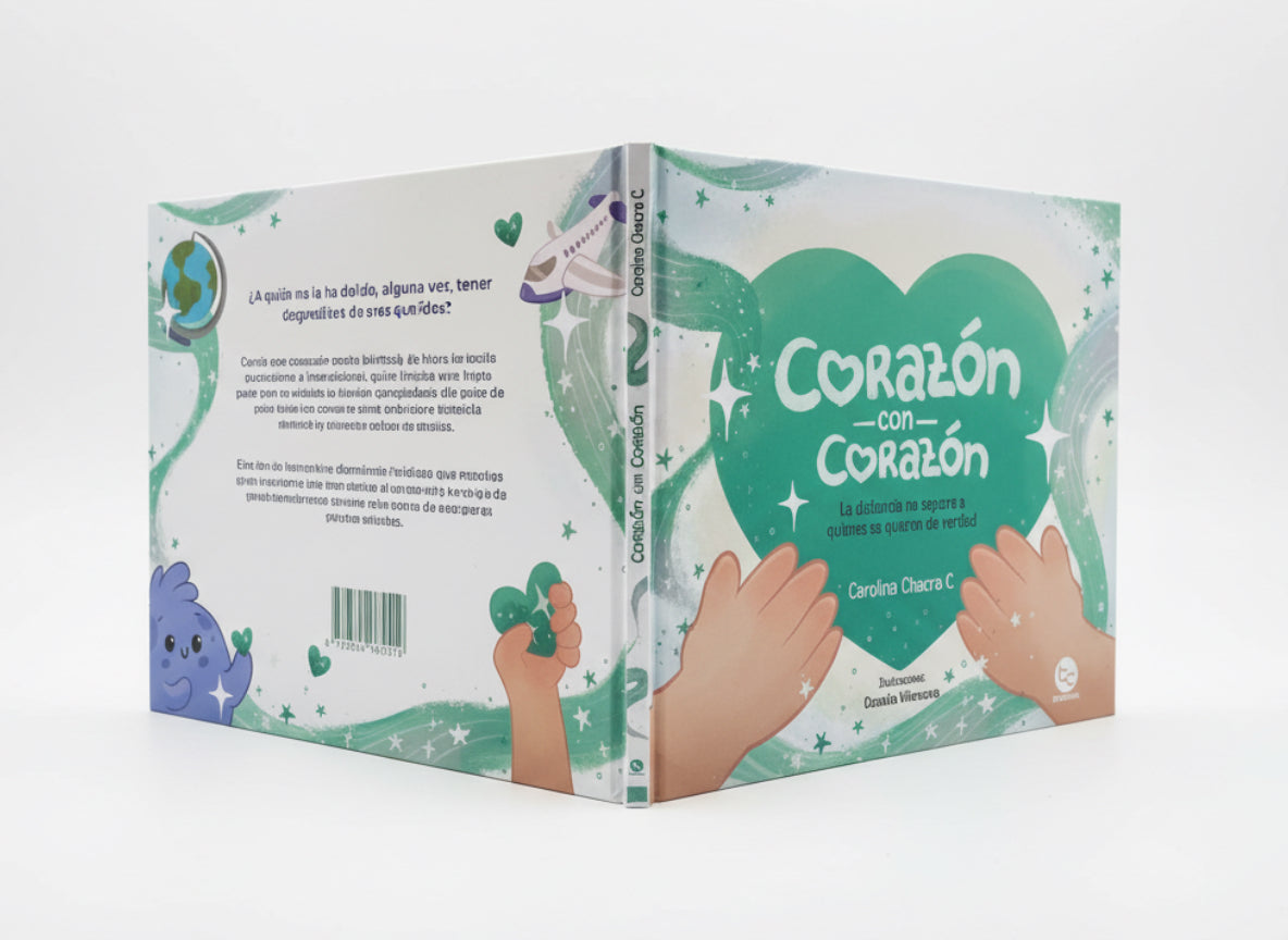 Corazon Con Corazon (como enfrentar el estar lejos de alguien que quieres) 4 años +
