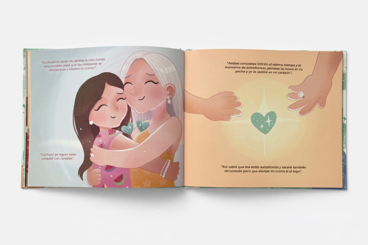 Corazon Con Corazon (como enfrentar el estar lejos de alguien que quieres) 4 años +