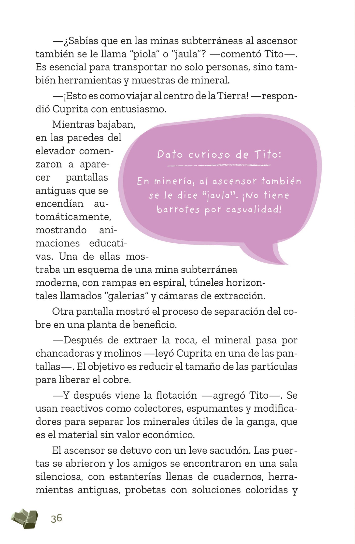 Cuprita y el misterioso mapa del abuelo (aventura, ciencia, geología, historia y amistad)