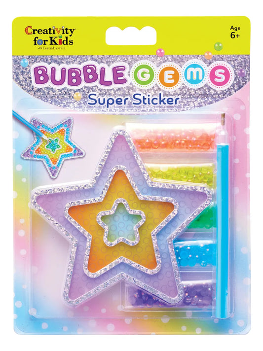 Super Sticker Bubble Gems™ - Estrella