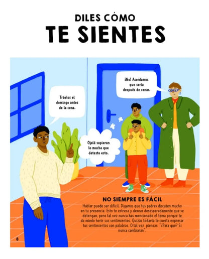 Hablemos del  divorcio (un libro sobre la separación y la adaptación)