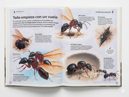 El Magnífico libro de las Hormigas