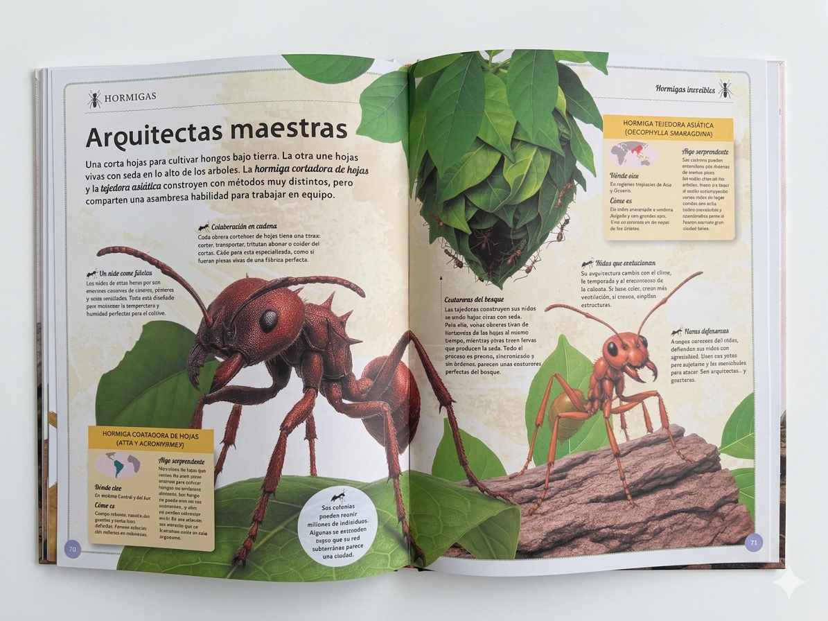 El Magnífico libro de las Hormigas