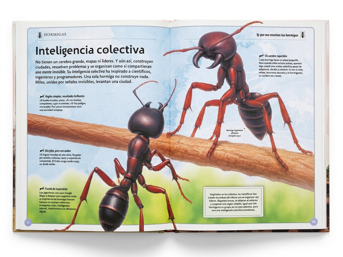 El Magnífico libro de las Hormigas