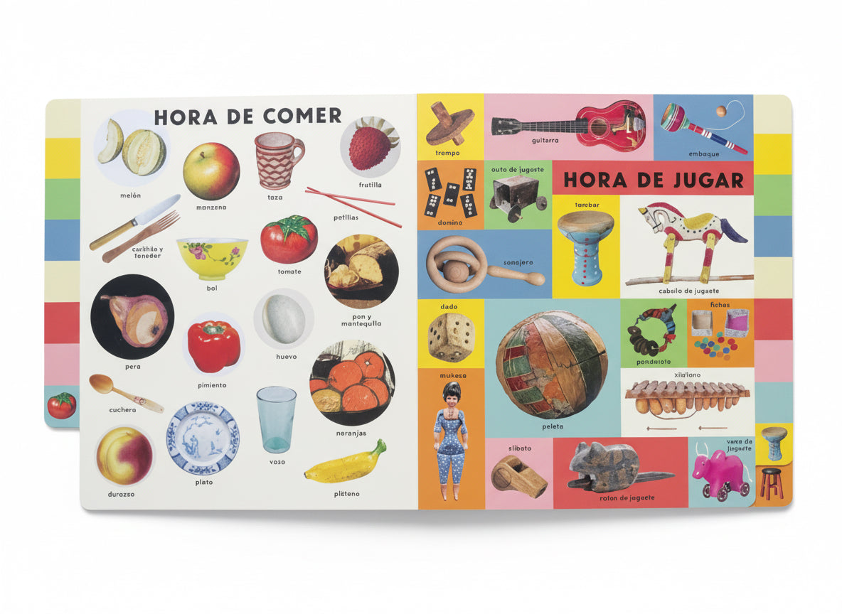 El gran libro de las primeras palabras (estimulación verbal) 1 año +