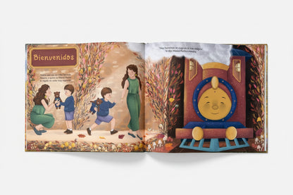 El tren mágico - Libro Reversible (autoconfianza, conciencia corporal y validación de las emociones) 1+