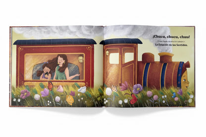 El tren mágico - Libro Reversible (autoconfianza, conciencia corporal y validación de las emociones) 1+