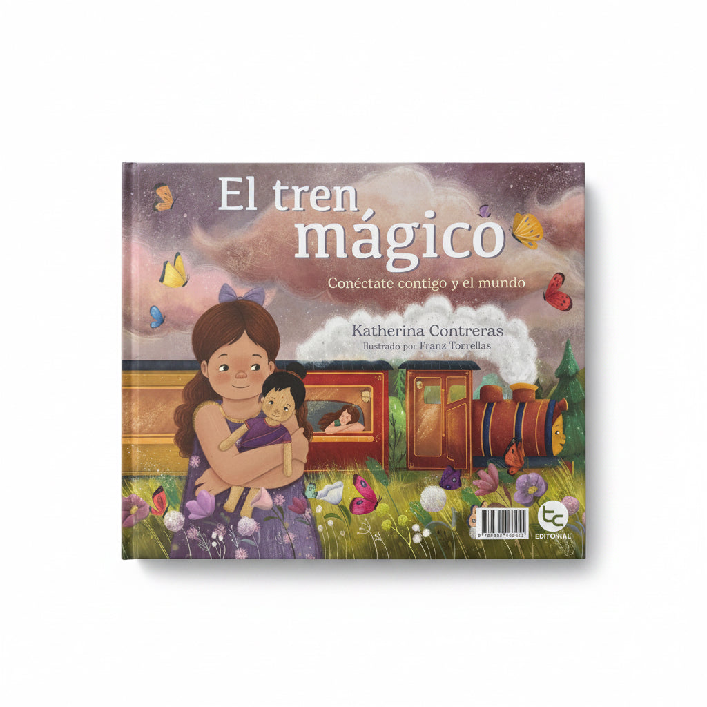 El tren mágico - Libro Reversible (autoconfianza, conciencia corporal y validación de las emociones) 1+