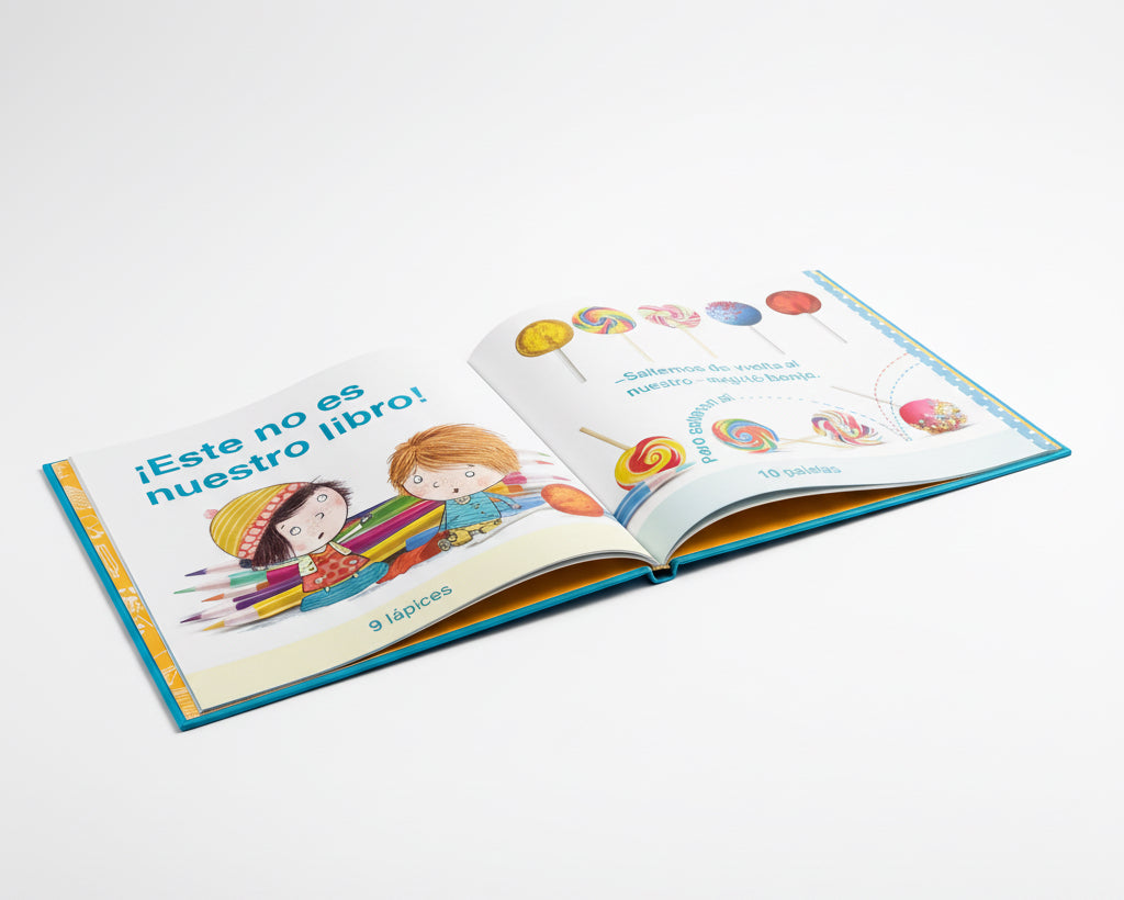 Este No Es Nuestro Libro (imaginación y fomenta la lectura) 4+