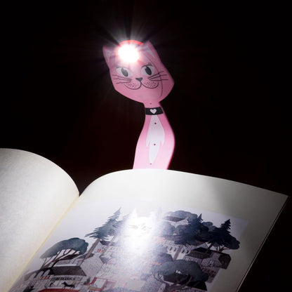 Lámpara Flexiligth de lectura - Gato Rosado