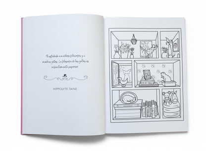 Gatitos De Papel (libro para colorear) 3 años +