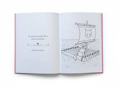 Gatitos De Papel (libro para colorear) 3 años +