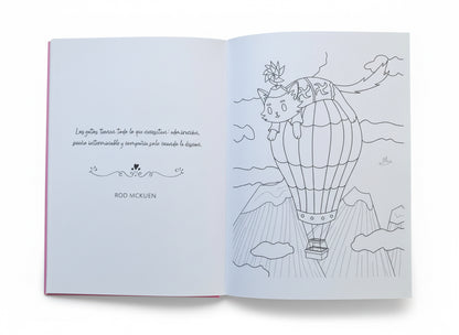 Gatitos De Papel (libro para colorear) 3 años +