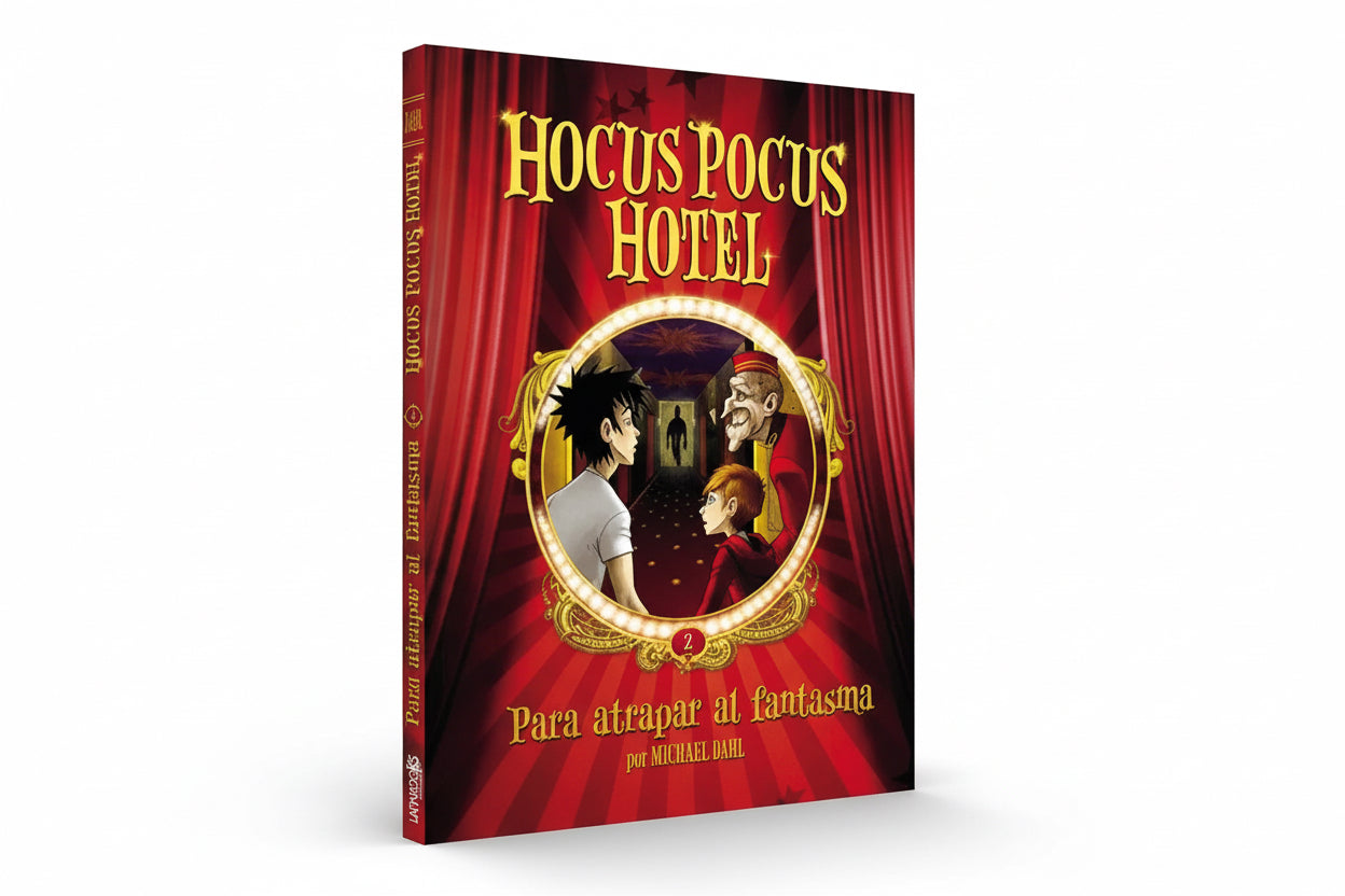Hocus Pocus Hotel 2 - Para Atrapar al Fantasma (amistad, valentía y resolución de problemas) 7+