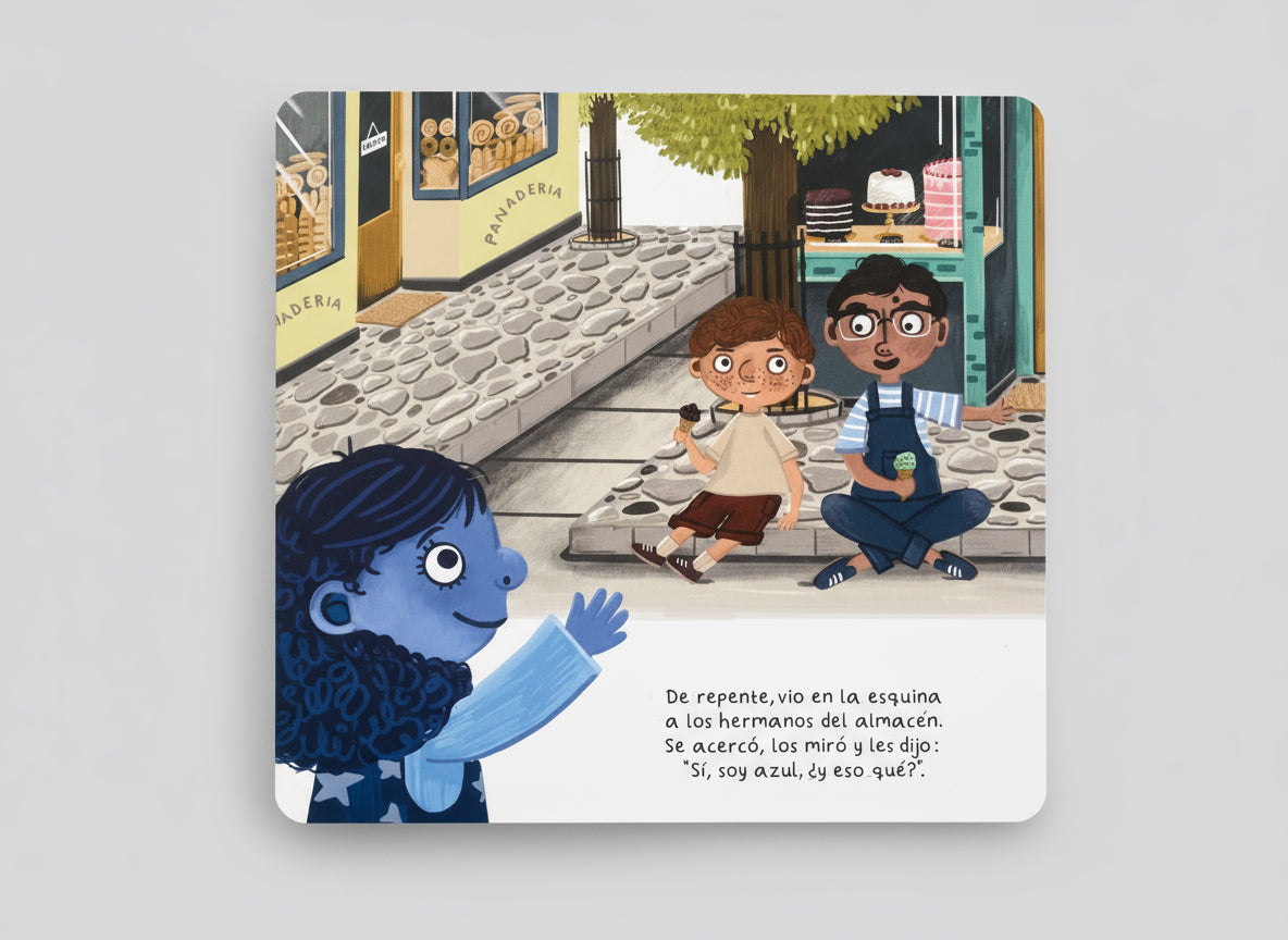 Azulada (confianza en uno mismo y aceptar las diferencias)