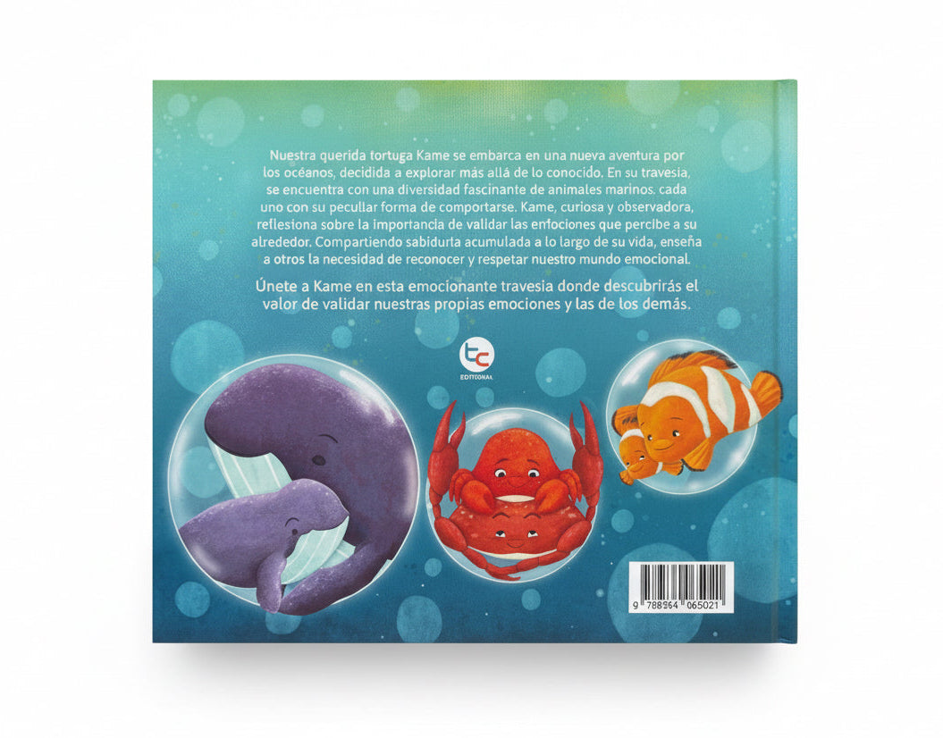 Kame. Valida Tus Emociones (conocer, aceptar y validar emociones) 4 años +