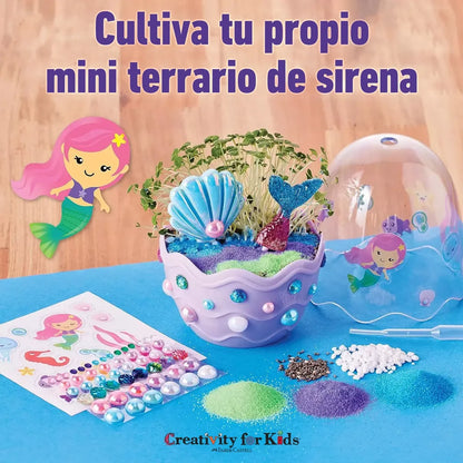 Kit Terrario Mini Garden - Sirena - Manabu