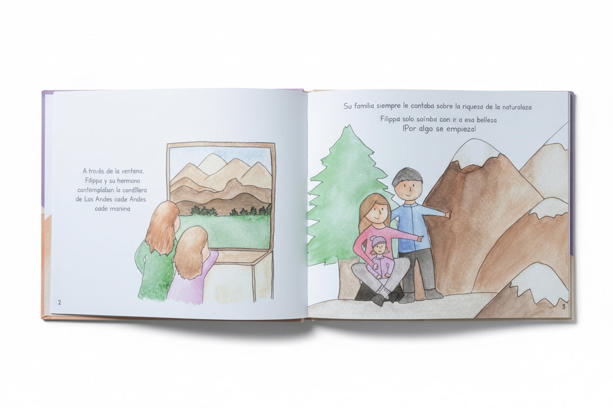 La Montaña De Filippa (Disfrutar el proceso) 5 años +