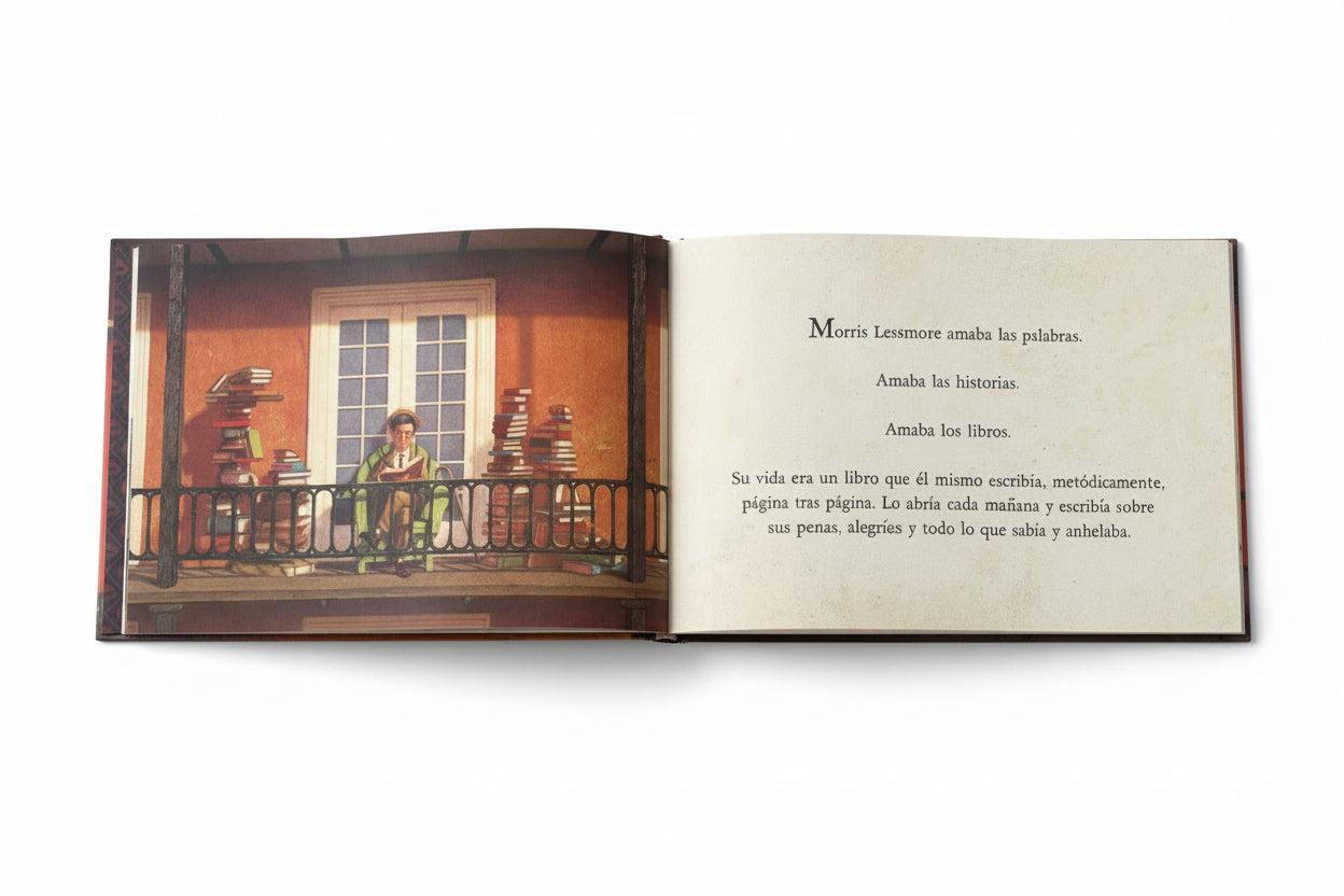 Los Fantásticos Libros Voladores del Sr. Morris Lessmore. 6+