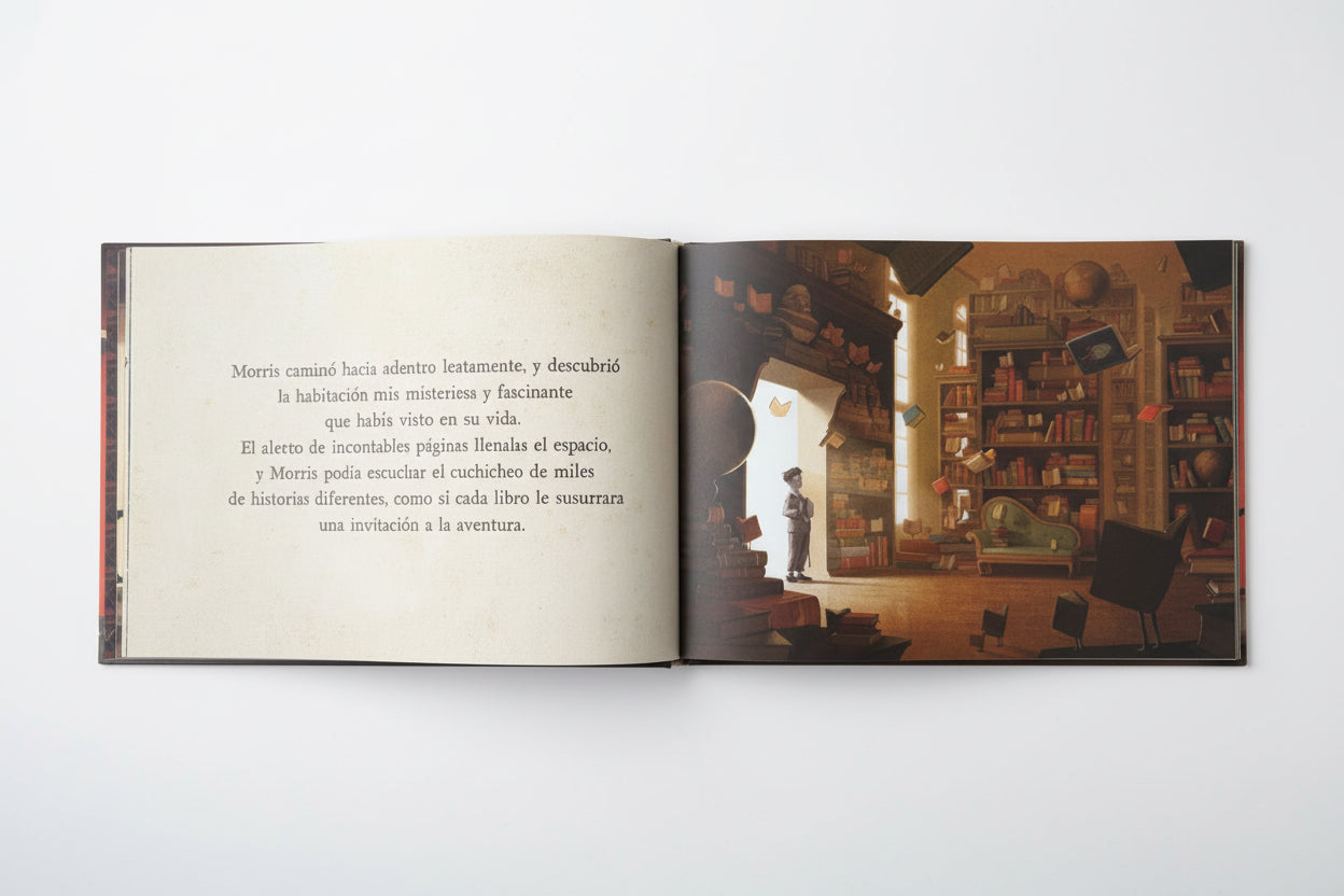 Los Fantásticos Libros Voladores del Sr. Morris Lessmore. 6+