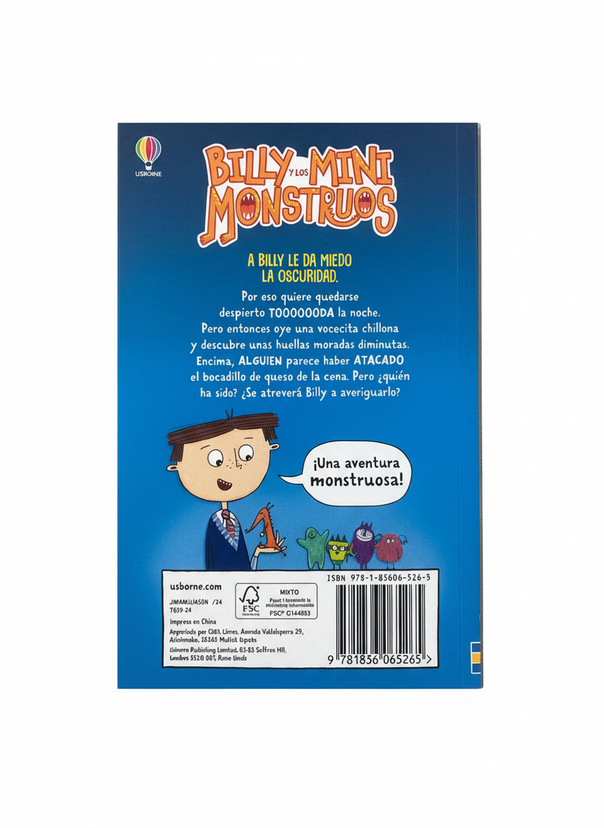 Billy y los mini monstruos "Los Monstruos de la oscuridad" 6+ (miedo a la oscuridad)