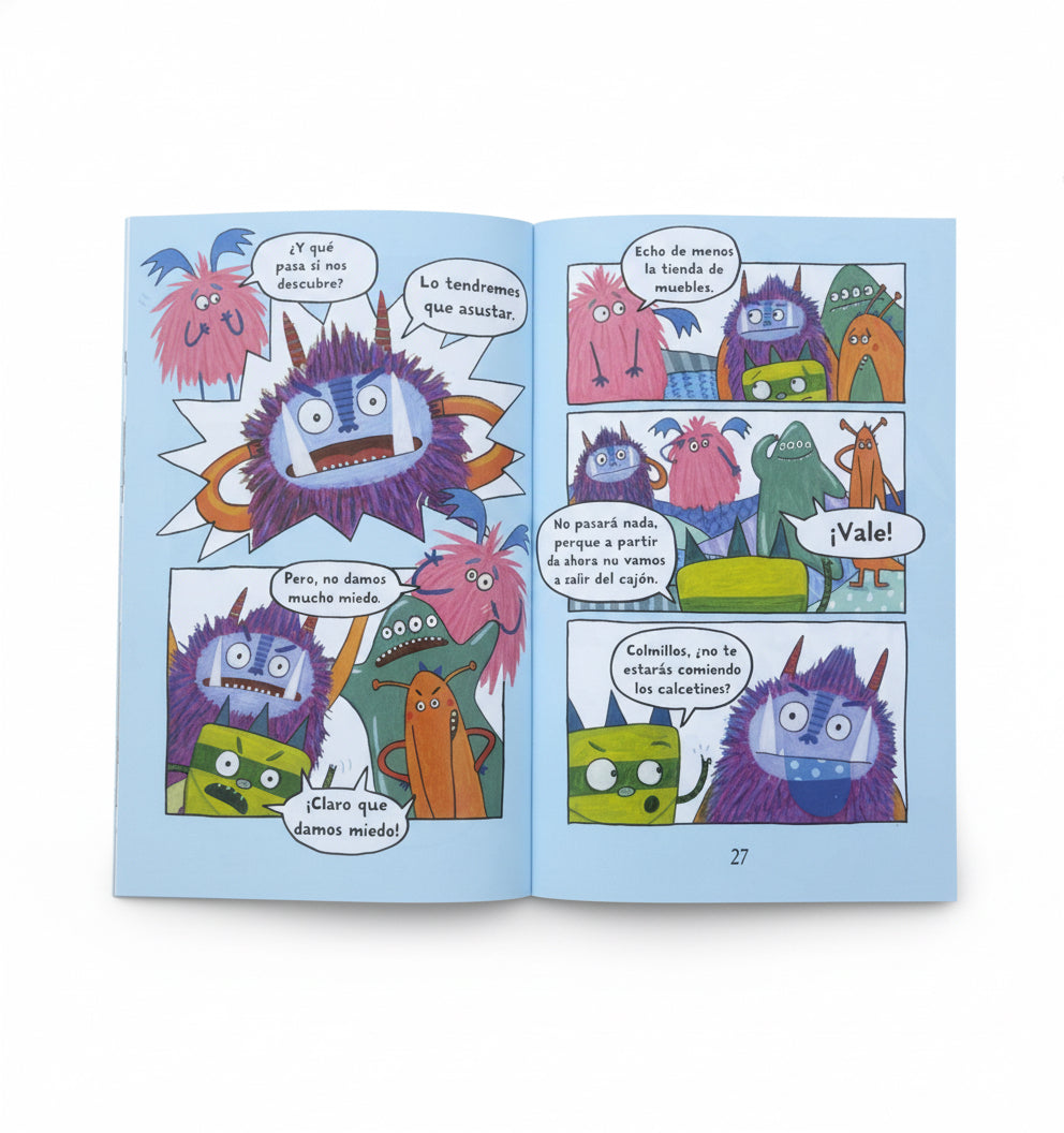 Billy y los mini monstruos "Los Monstruos de la oscuridad" 6+ (miedo a la oscuridad)