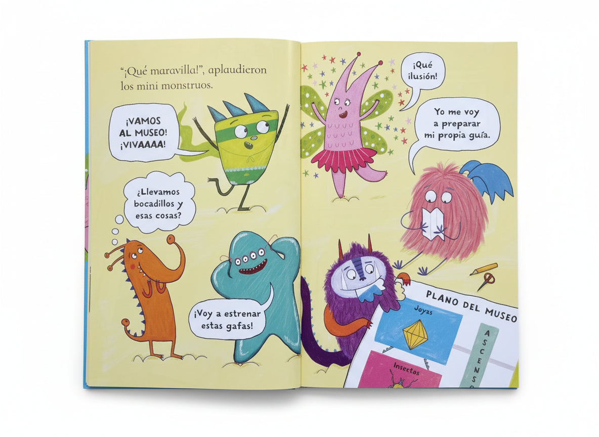 Billy y los mini monstruos "Los Monstruos salen de excursión" 6+ (enfrentarse a nuevas aventuras)