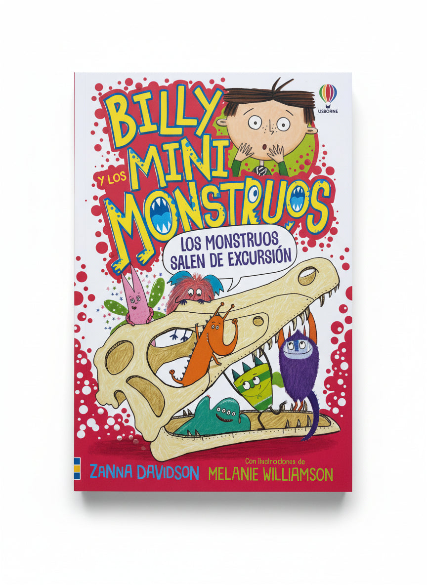 Pack X4 Serie Libros "Billy y los Mini Monstruos" 6 años + (superar preocupaciones y miedo)