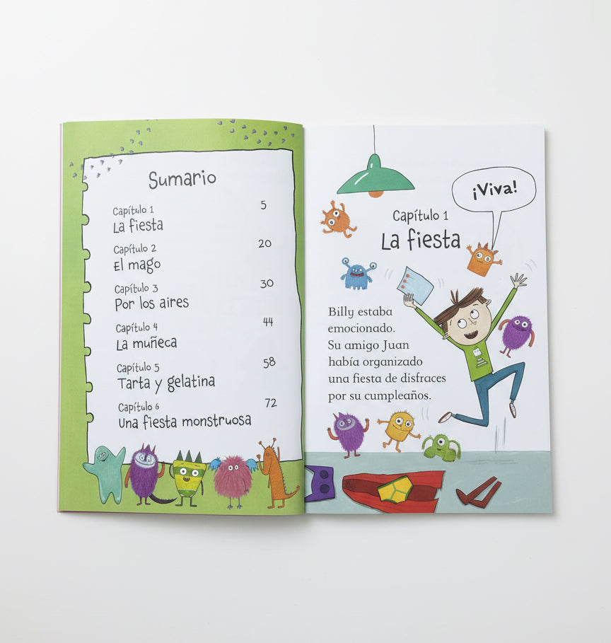 Billy y los mini monstruos "Los Monstruos van de cumpleaños" 6+ (responsabilidad y solidaridad)