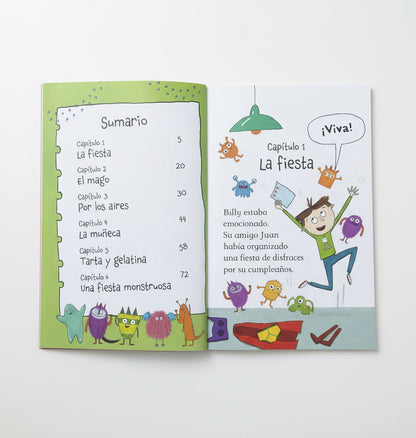 Billy y los mini monstruos "Los Monstruos van de cumpleaños" 6+ (responsabilidad y solidaridad)