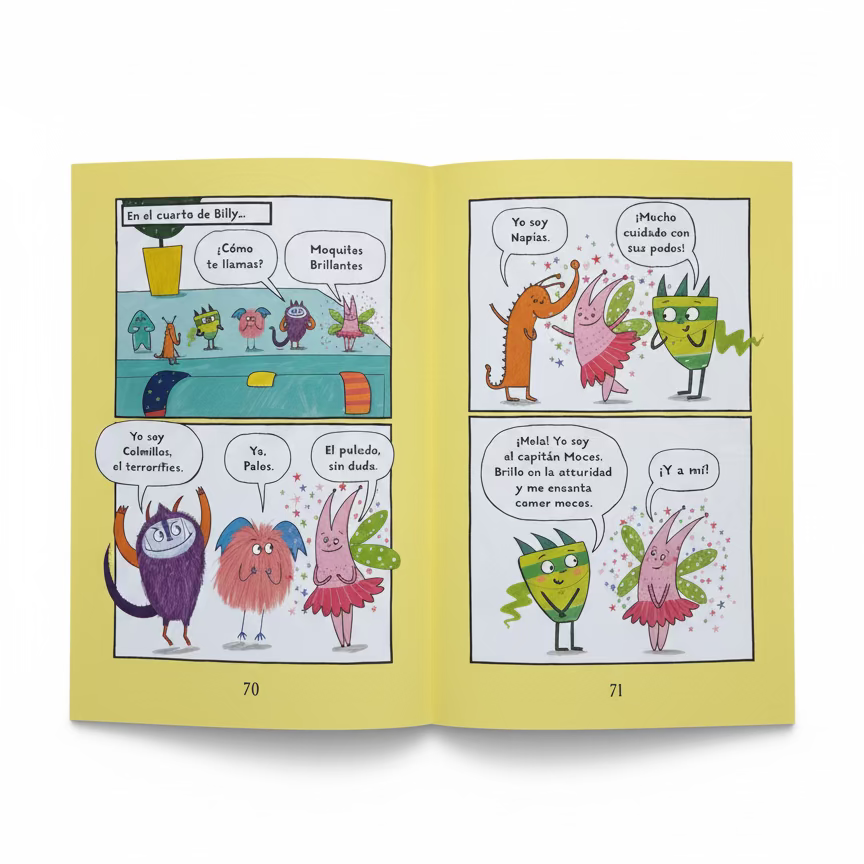 Billy y los mini monstruos "Los monstruos se mudan de casa" 6+ (cambio de casa)