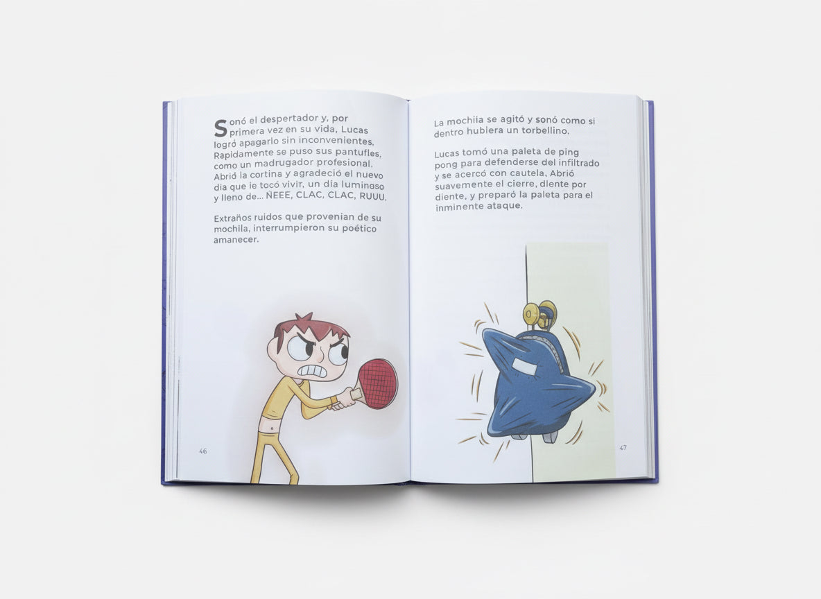 Lucas y Cometa (conservar la capacidad de soñar) 10 años +