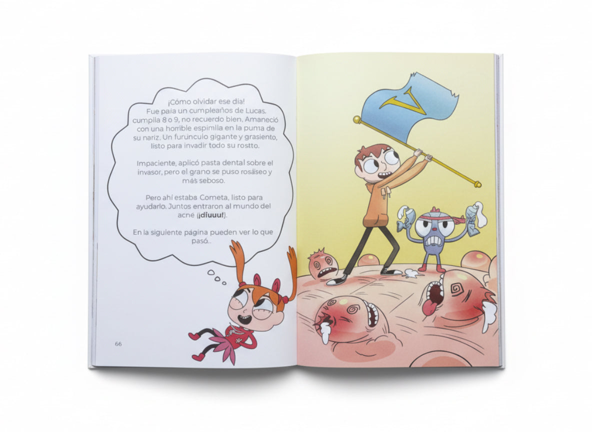 Lucas y Cometa (conservar la capacidad de soñar) 10 años +