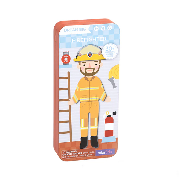Caja Magnetica Viajes - Bombero. 3+