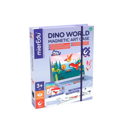 Juego y Arte Magnético - Mundo Dinosaurios. 3+