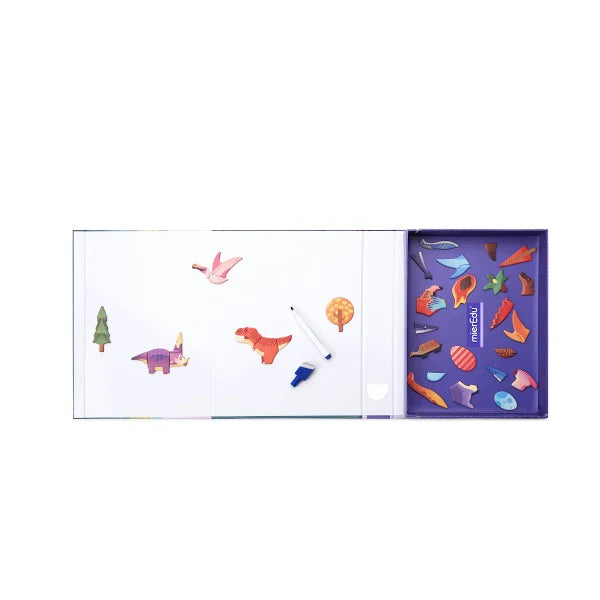 Juego y Arte Magnético - Mundo Dinosaurios. 3+