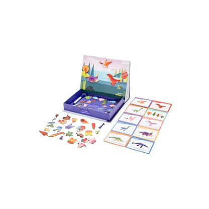 Juego y Arte Magnético - Mundo Dinosaurios. 3+