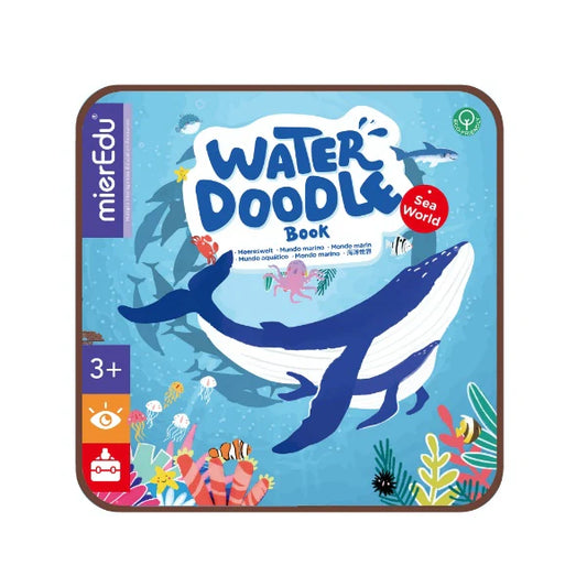 Cuentos para Pintar con Agua - Mundo Marino. 3+