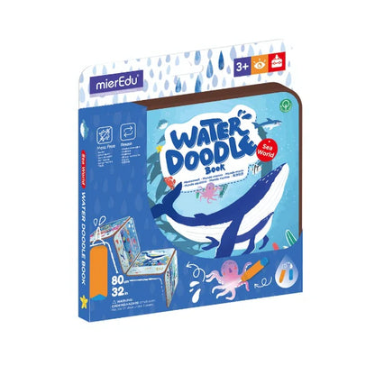Cuentos para Pintar con Agua - Mundo Marino. 3+