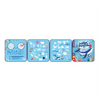 Cuentos para Pintar con Agua - Mundo Marino. 3+