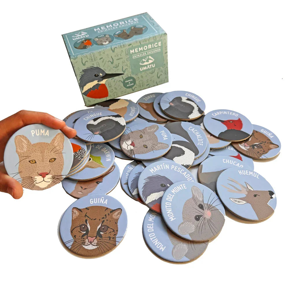 Memorice Animales Chilenos - Manabu