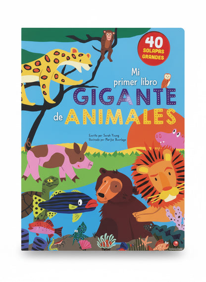 Mi primer libro gigante de animales (animales, curiosidad, solapas).