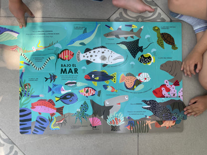 Mi primer libro gigante de animales (animales, curiosidad, solapas).