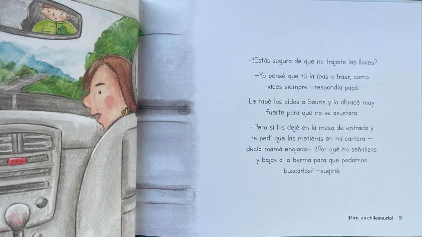¡Mira, Un Chilesaurio! (Cuando nos olvidamos de escuchar a nuestros niños ) 4 años +