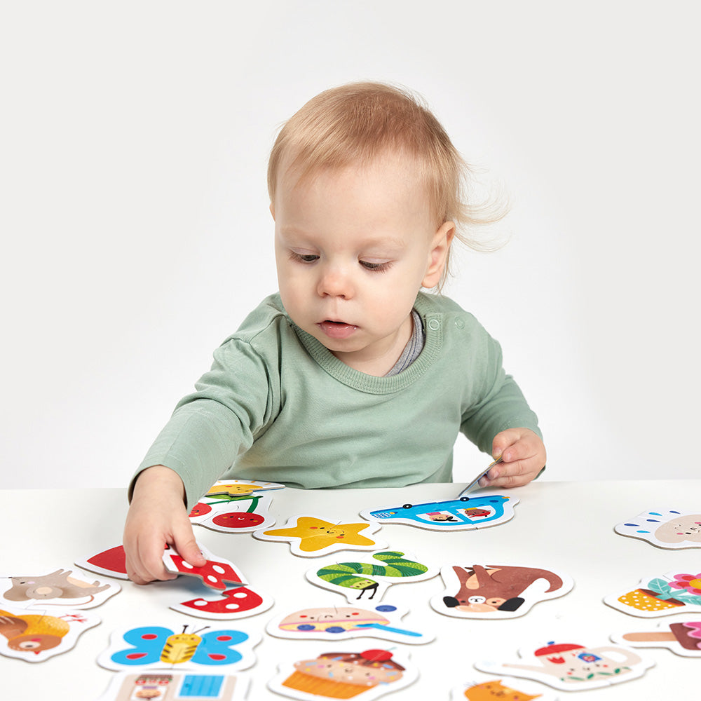 Puzzle My First Puzzle Happy Pairs (38 piezas, 19 puzzles) 15M+